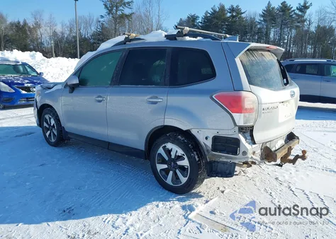 2017 Subaru Forester 2.5I Premium from USA, damaged, VIN JF2SJAEC3HG809091
